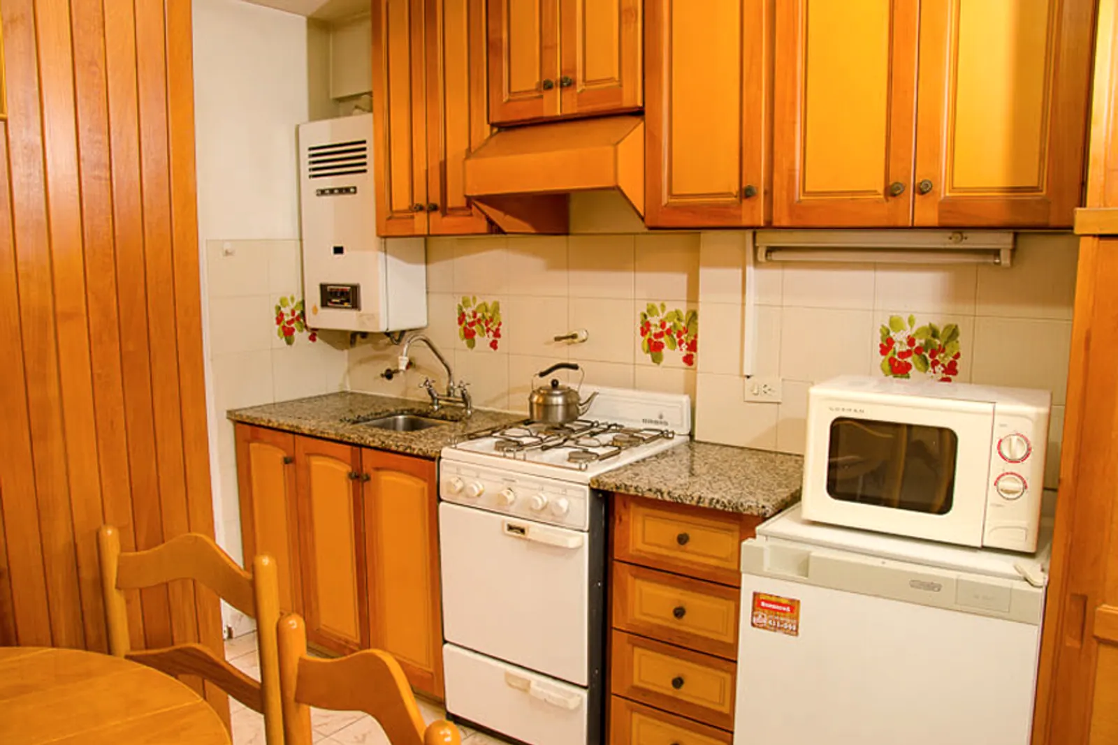 Cocina de apart de 1 dormitorio